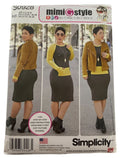 Simplicity Sewing Pattern S0928: Misses' Lined Jacket and Knit Dress