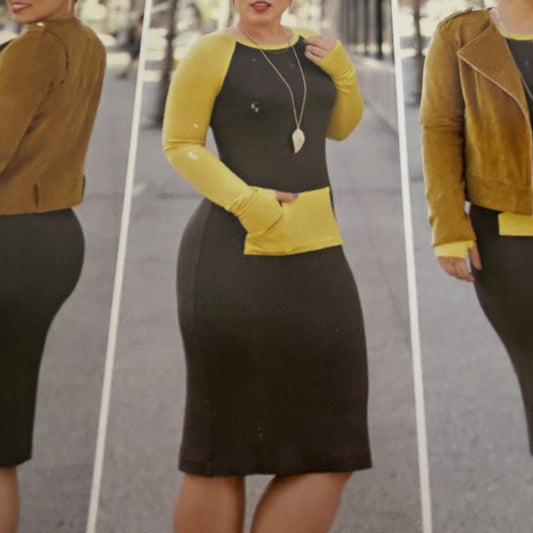 Simplicity Sewing Pattern S0928: Misses' Lined Jacket and Knit Dress