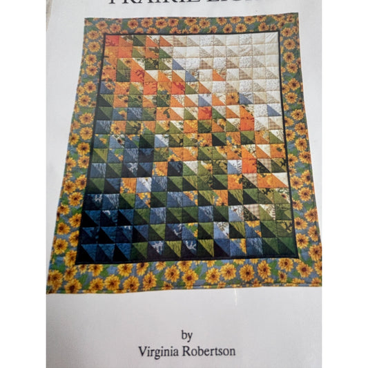 Osage County Quilt Factory Pattern Prairie Light Wall Hanging Virginia Robertson