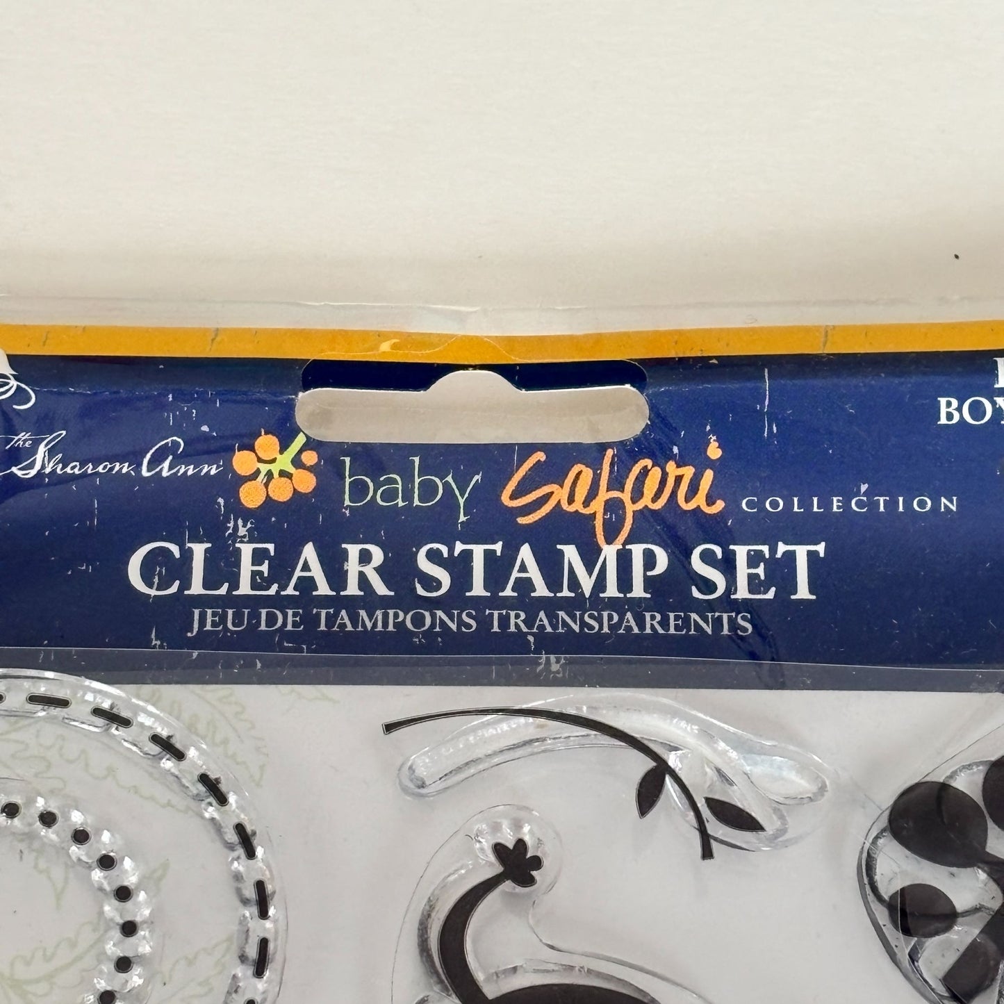 Little Yellow Bicycle Clear Stamp Set Baby Safari Boy Frog Lion Cardmaking Craft Monkey