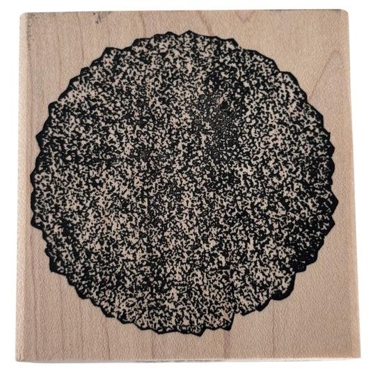 Raindrops On Roses Rubber Stamp Distressed Round Grunge Background Circle Craft