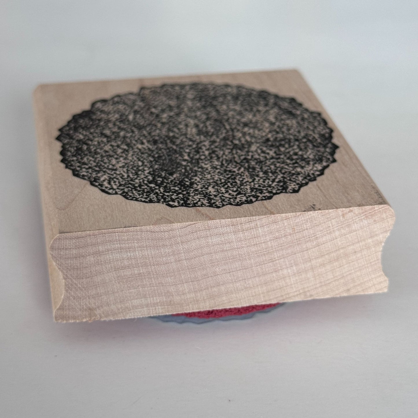 Raindrops On Roses Rubber Stamp Distressed Round Grunge Background Circle Craft