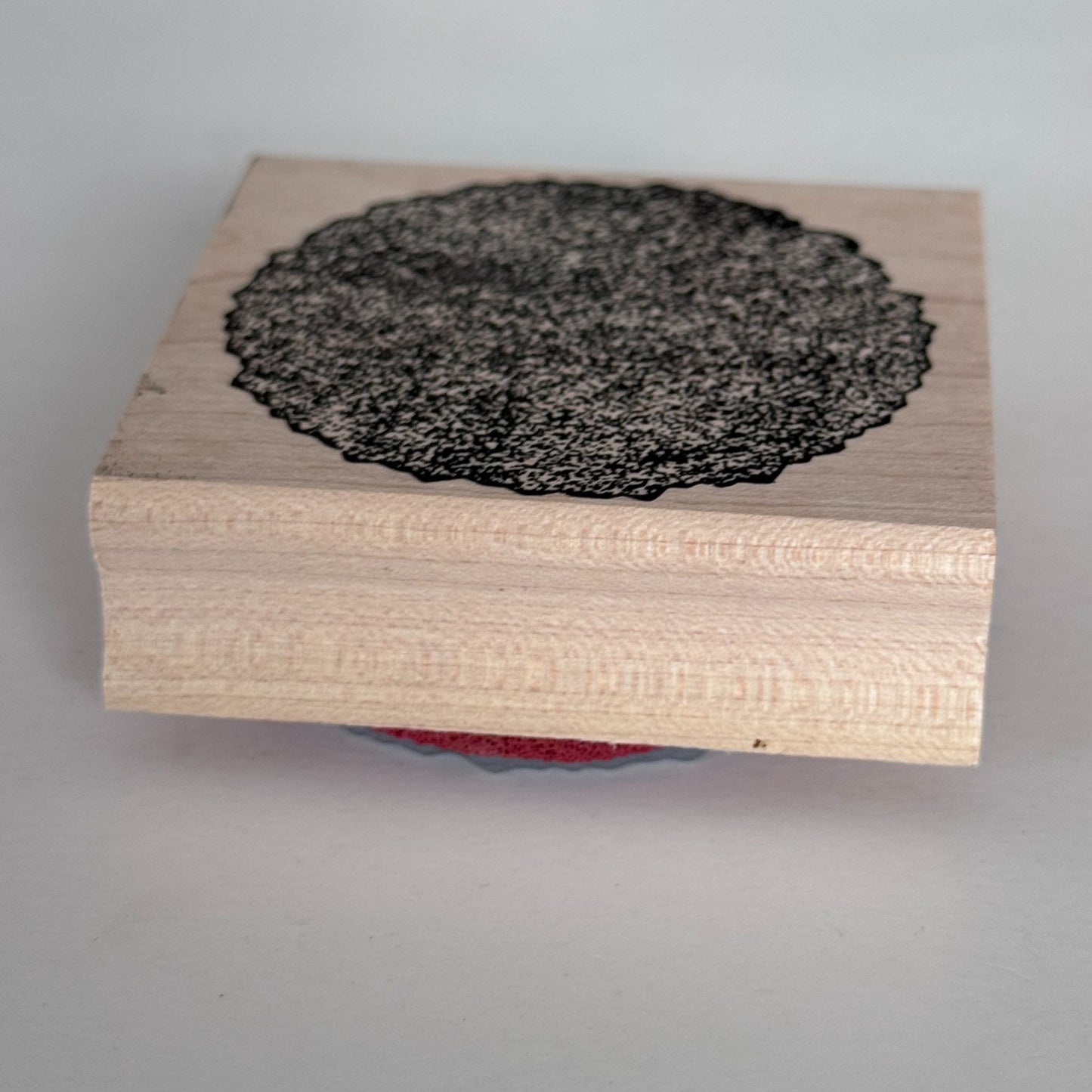Raindrops On Roses Rubber Stamp Distressed Round Grunge Background Circle Craft