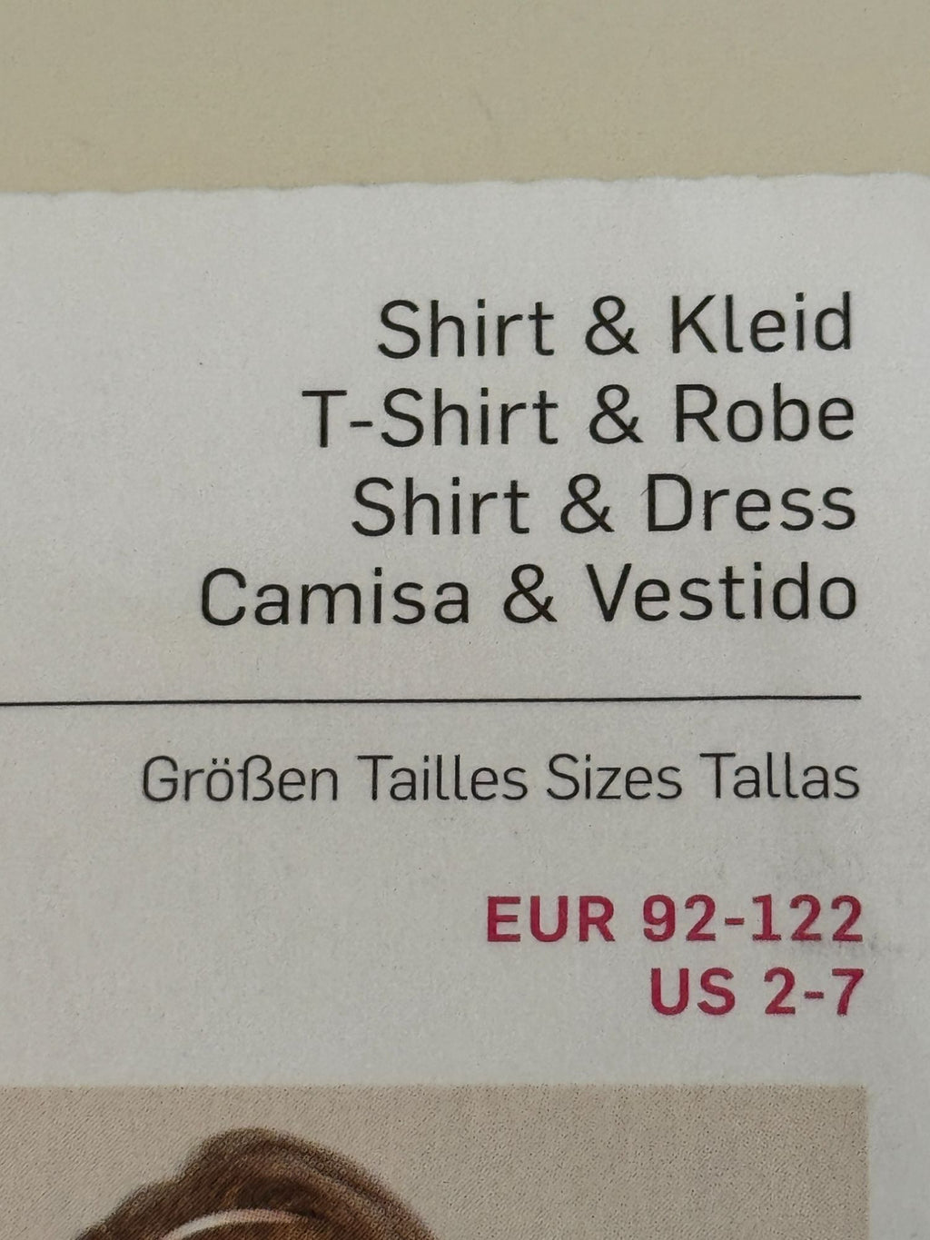 Burda Kids Sewing Pattern 9390 Shirt Top Dress For Girls 2-7 Easy Jersey Play UC
