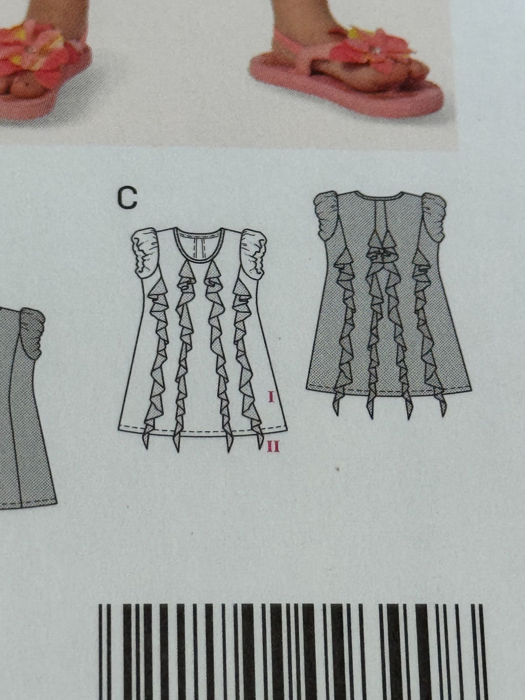 Burda Kids Sewing Pattern 9390 Shirt Top Dress For Girls 2-7 Easy Jersey Play UC