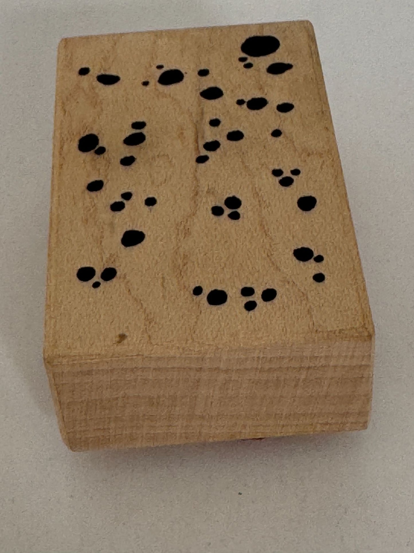 Invoke Arts Rubber Stamp Paint Ink Splatter Spots Dots Crafting Scrapbooking Art