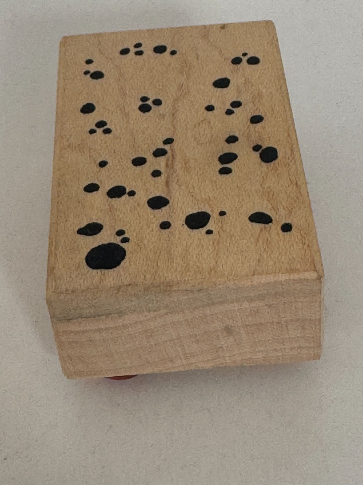 Invoke Arts Rubber Stamp Paint Ink Splatter Spots Dots Crafting Scrapbooking Art