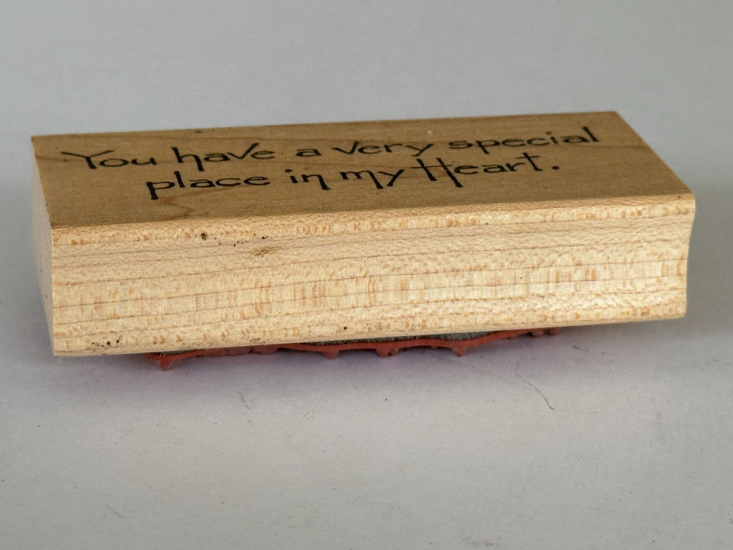 Northwoods Rubber Stamp You Have A Very Special Place In My Heart Card Making