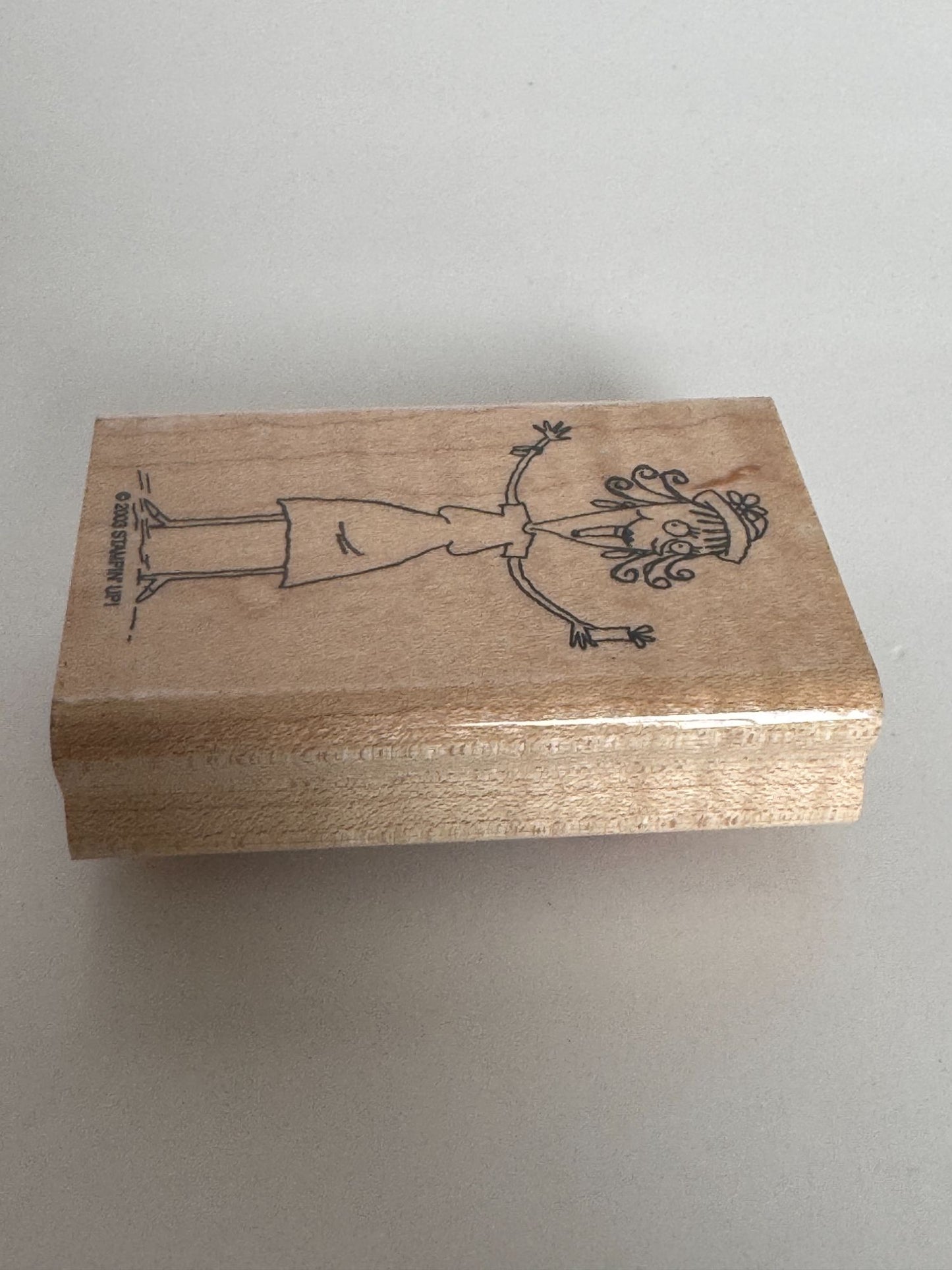 Stampin Up Rubber Stamp Happy Birthday Card Making Words Friend Gift Present Set