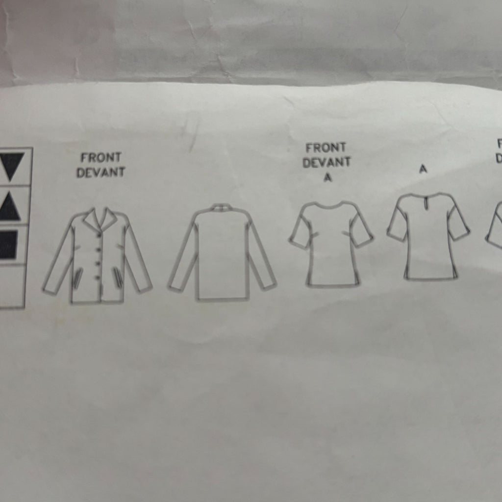 Vogue Sewing Pattern 2139 Capsule Wardrobe Dress Shirt Pants Skirt Blazer 8-12