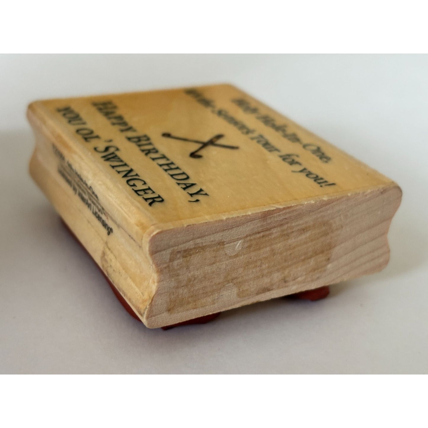 Uptown Rubber Stamp Golf Funny Golfer Birthday Cardmaking Senior Tour Hole In One