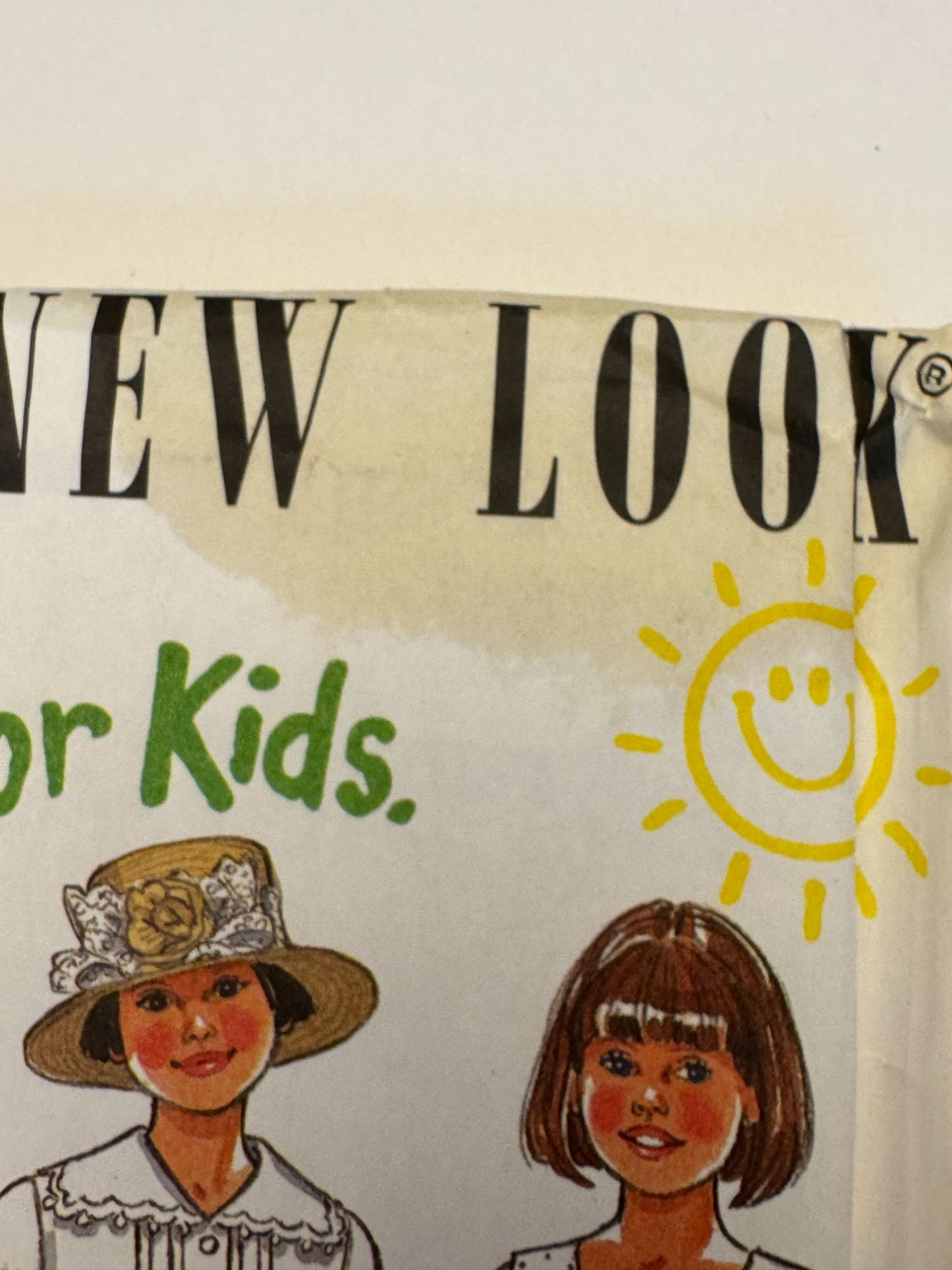 Simplicity New Look Sewing Pattern 6484 Easter Dress Church Lace Girls 4-9 Uncut