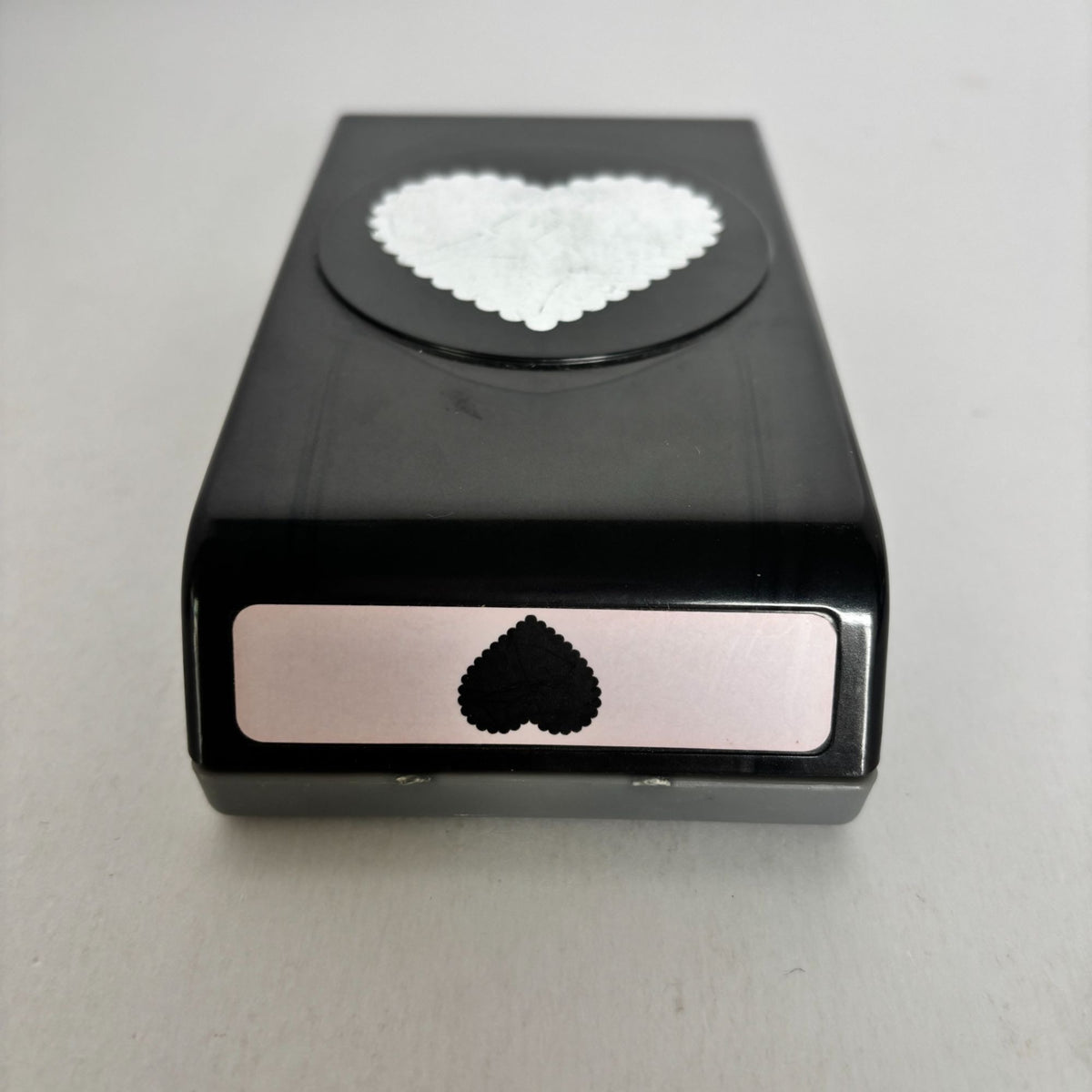 EK Success Paper Punch Scalloped Heart Shape Craft Scrapbooking Love Valentine