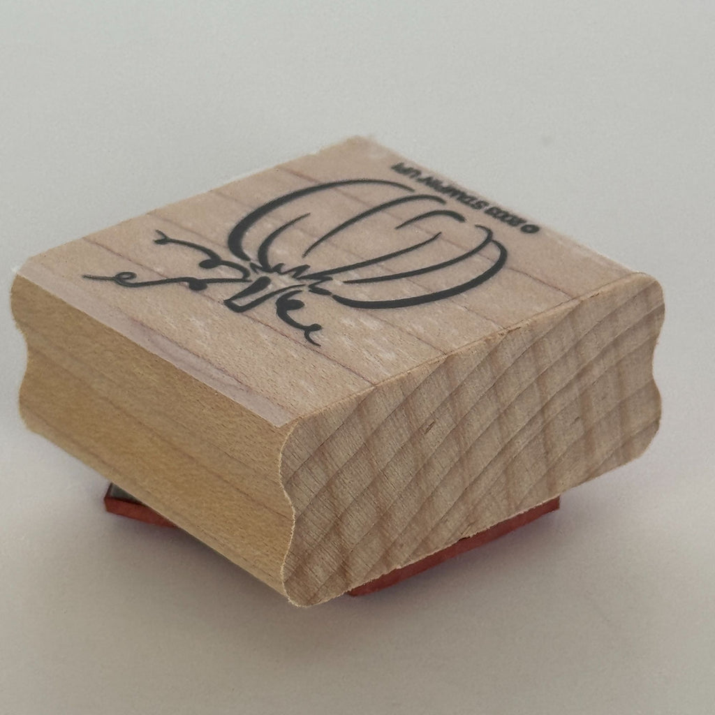 Stampin Up Rubber Stamp Pumpkin Fall Thanksgiving Halloween Cardmaking Harvest Autumn