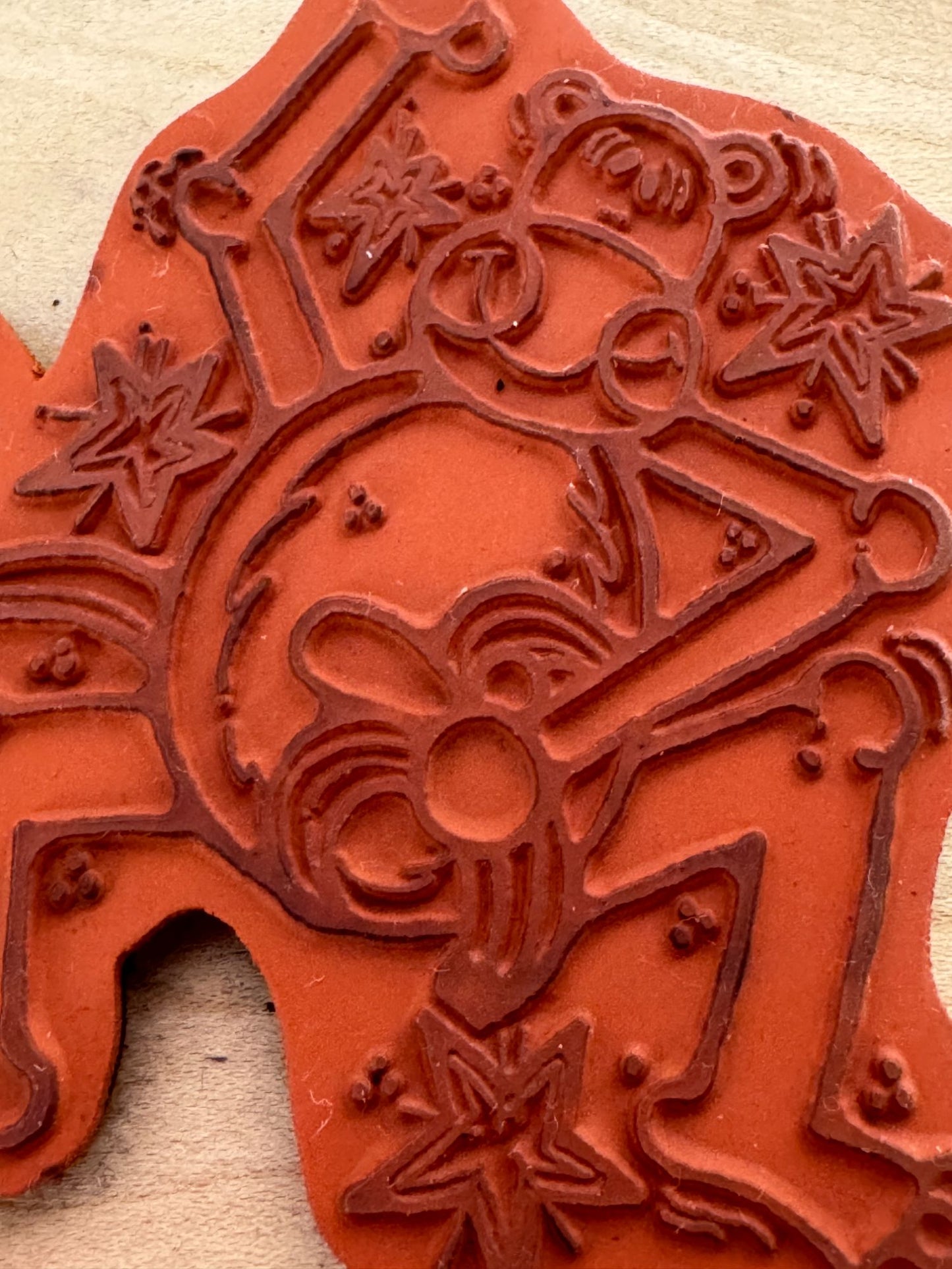 Whipper Snapper Rubber Stamp Monkey Eating Banana Animal Card Making Craft M026