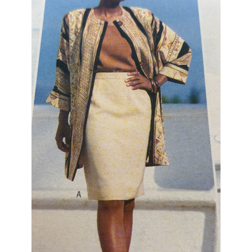 Butterick Sewing Pattern 4502 Jacket Top Skirt Pants Essence Collection 20-24 UC
