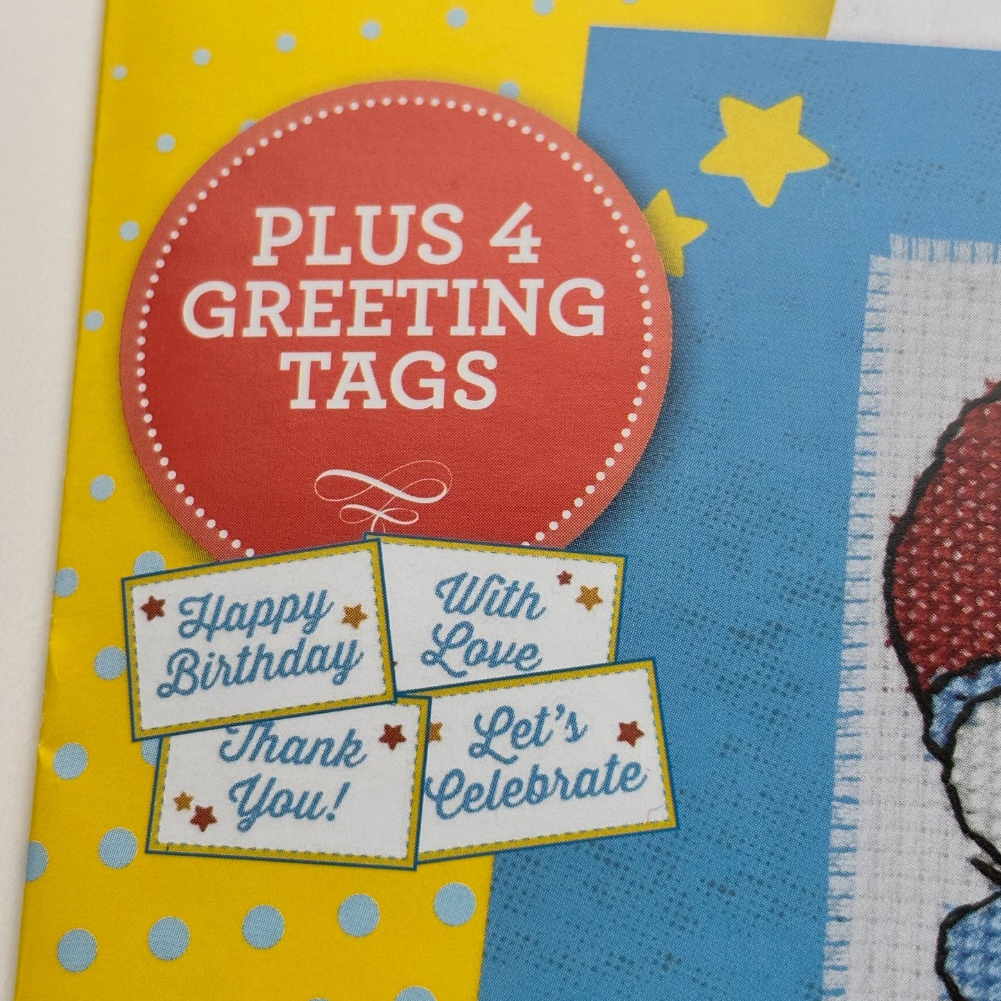 The World of Cross Stitching The Smurfs Luxury Card Kit Papa Smurf Cross Stitch Thank You Birthday