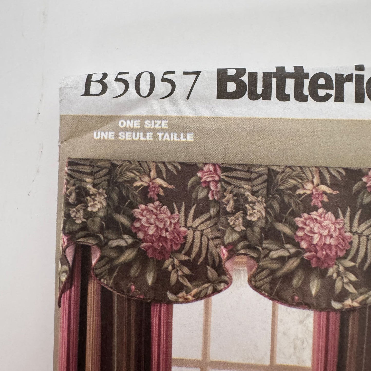 Butterick Sewing Pattern B5057 Waverly Window Treatments Curtains 36" 42" 48" UC