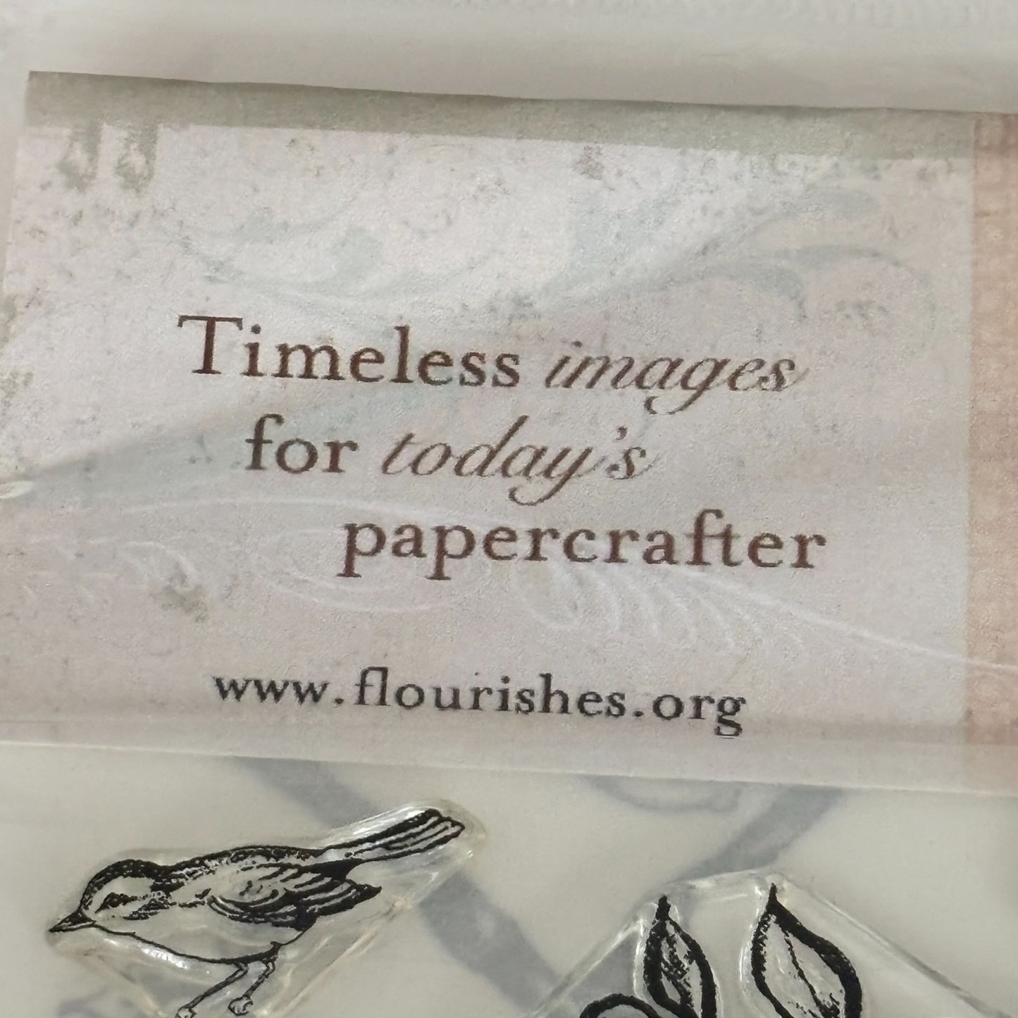 Flourishes Clear Stamps Set Home Tweet Home Birdhouse Birds Cardmaking House Nature Spring Tree