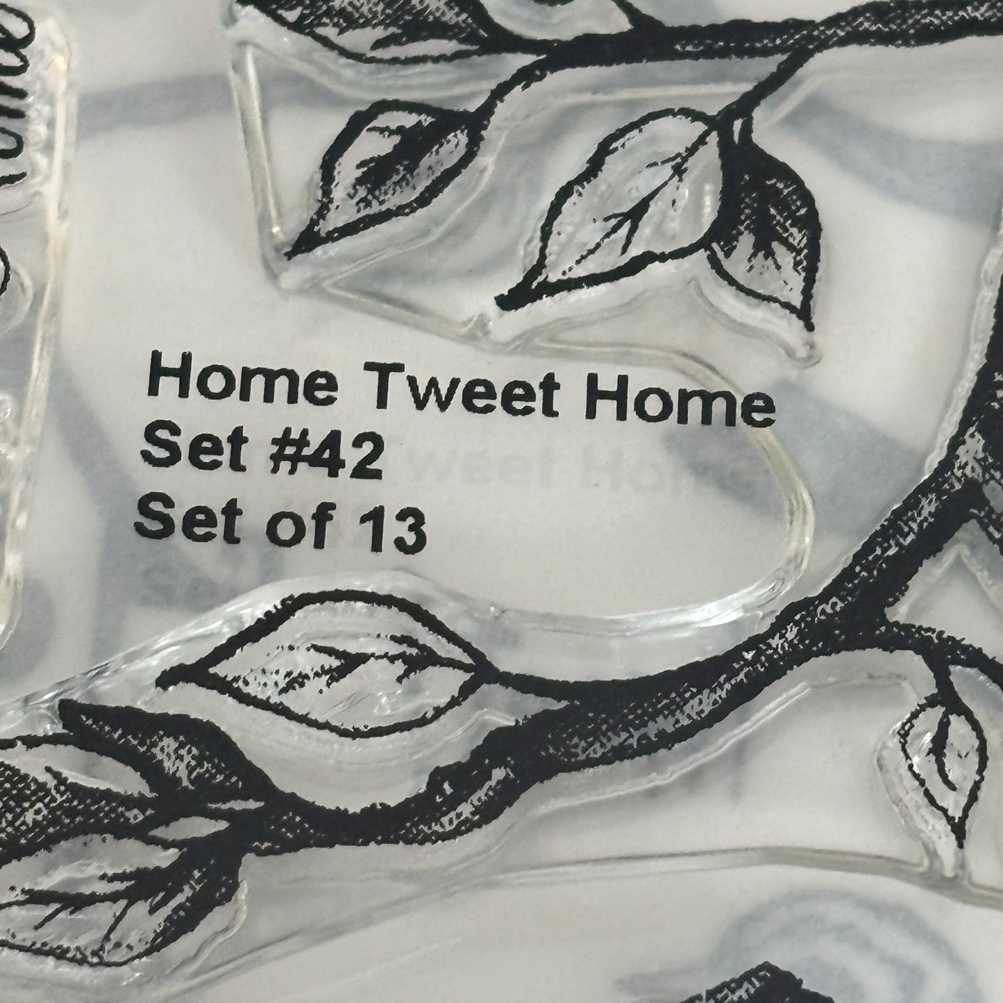 Flourishes Clear Stamps Set Home Tweet Home Birdhouse Birds Cardmaking House Nature Spring Tree