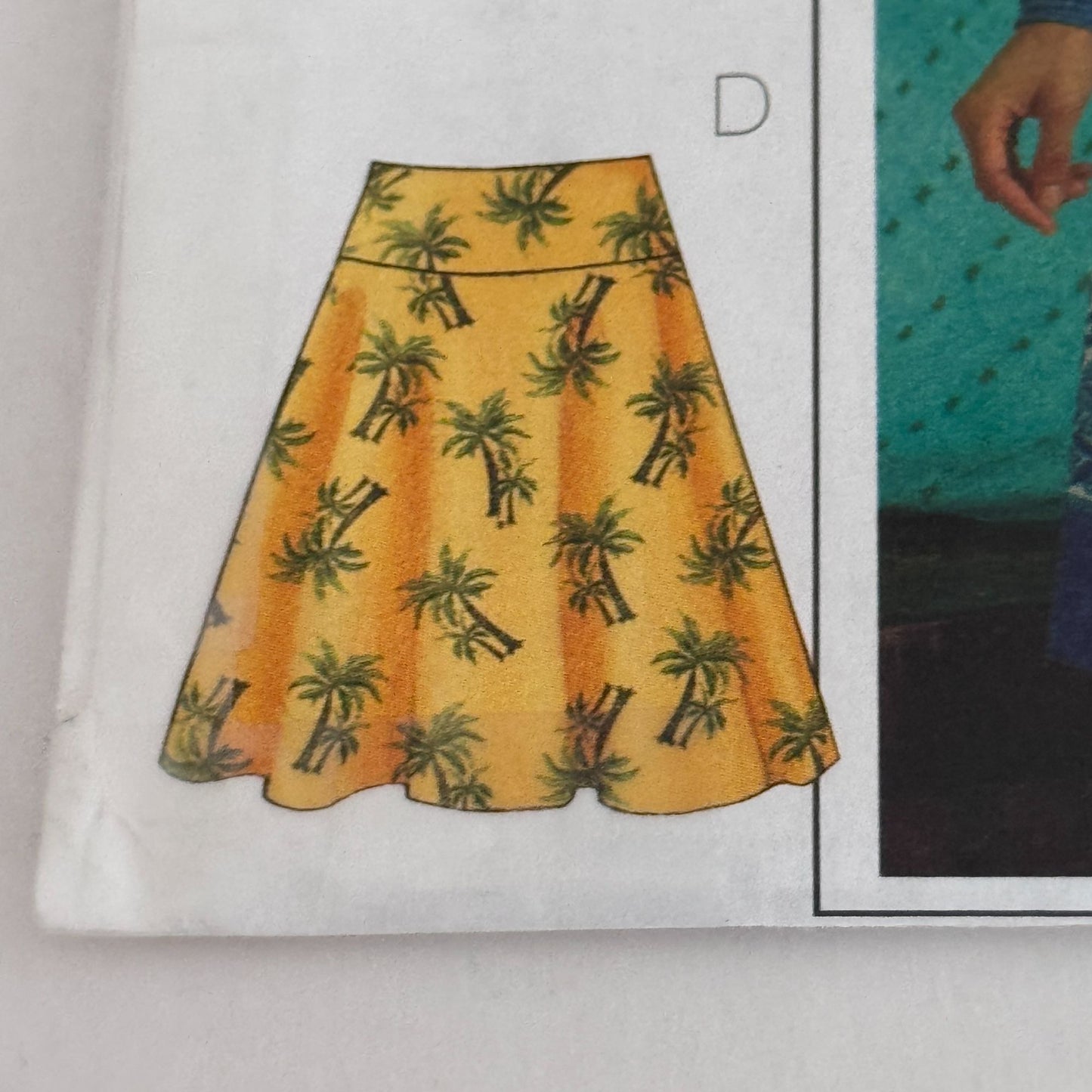 Butterick Sewing Pattern B4686 Pleated Skirt Six Sew Easy Y2K Pleats 6-12 Uncut Skirts