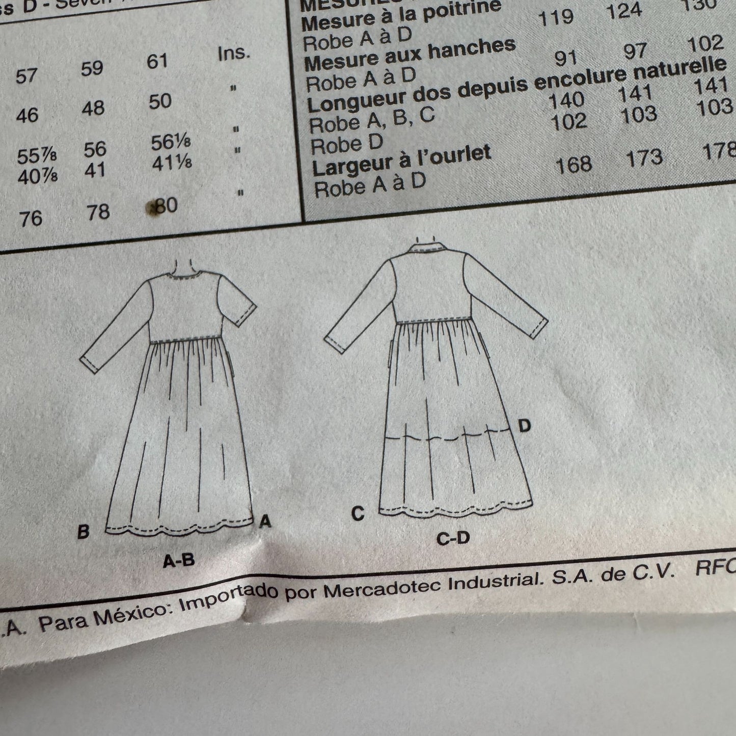 McCalls Sewing Pattern 2985 Womens Dress Easy Front Button Plus Size 18W-24W UC