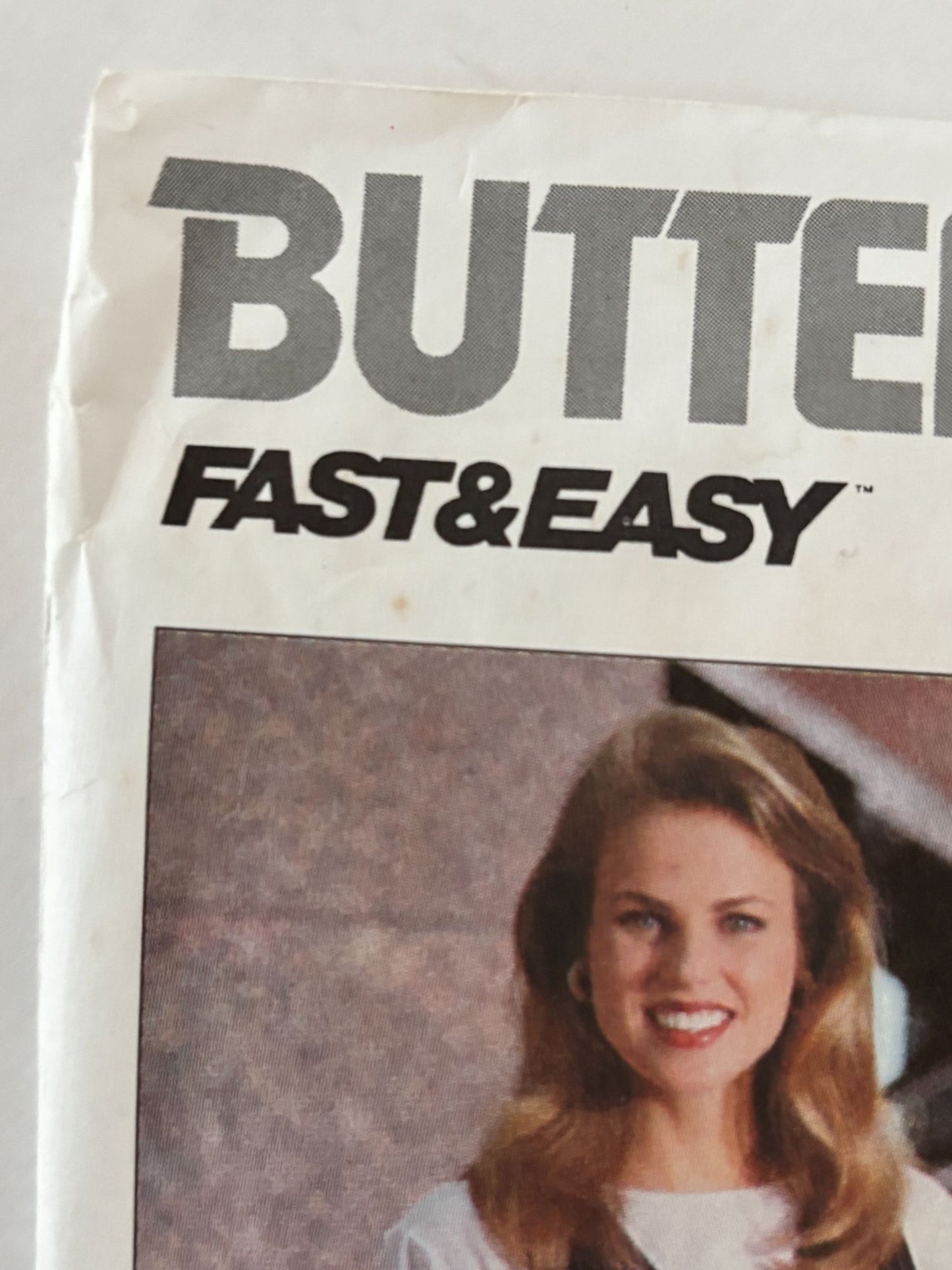 Butterick Sewing Pattern 6467 Jumpsuit Jumper Top 90s Minimalist 6 8 10 Uncut