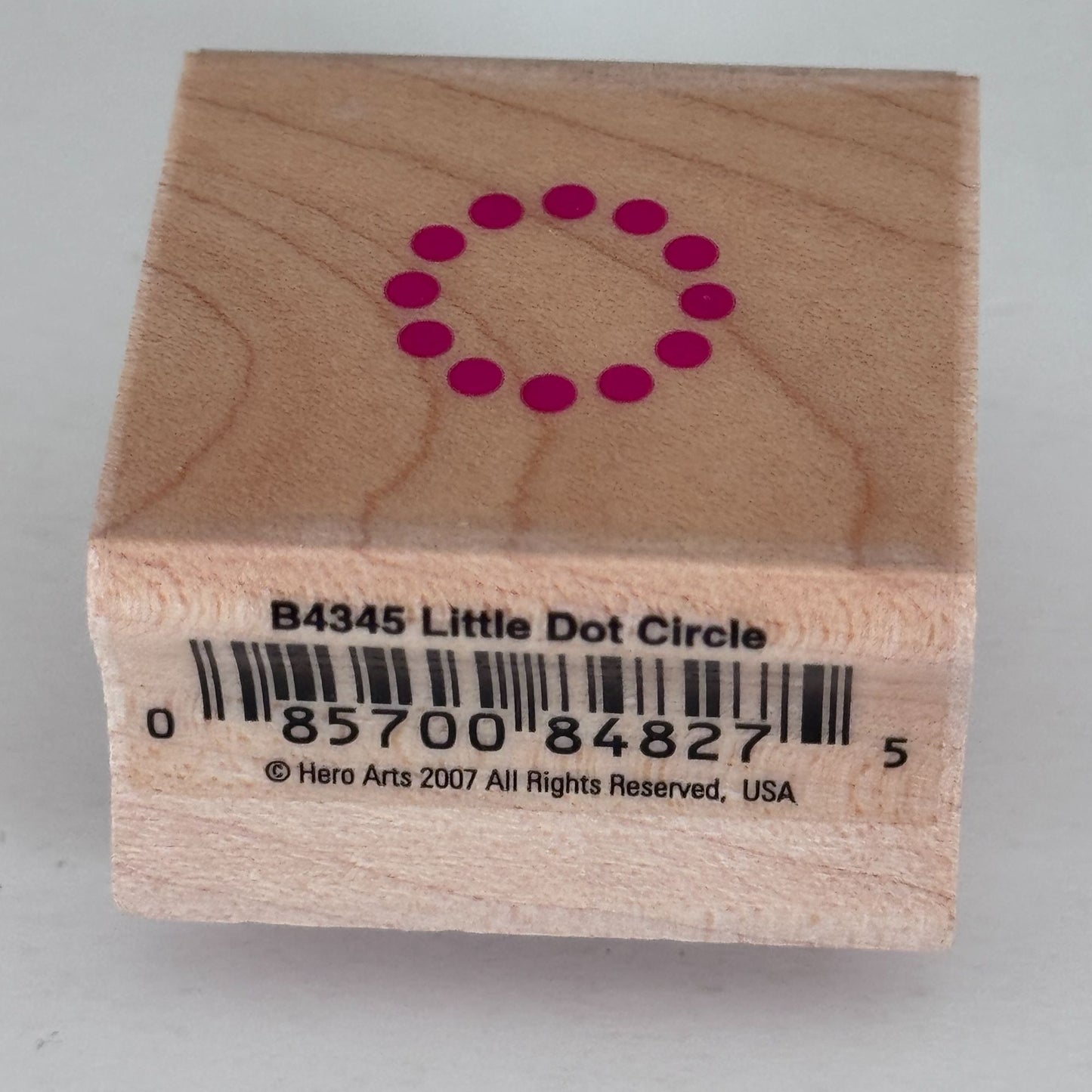 Hero Arts Rubber Stamp Layering Circles Set Tiny Dot Scalloped Circle Cardmaking Craft Shapes