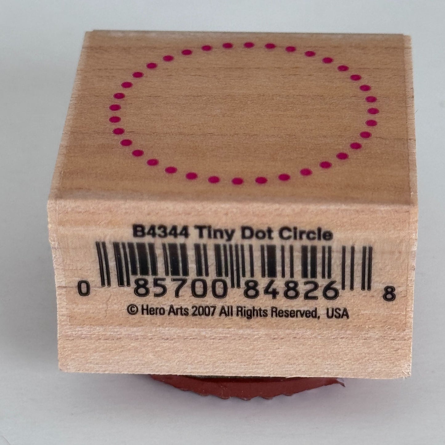 Hero Arts Rubber Stamp Layering Circles Set Tiny Dot Scalloped Circle Cardmaking Craft Shapes