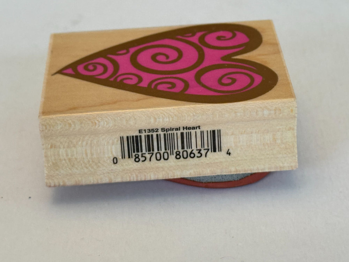 Hero Arts Rubber Stamps Heart Graphics Spiral Dot Plaid Checkerboard Card Making