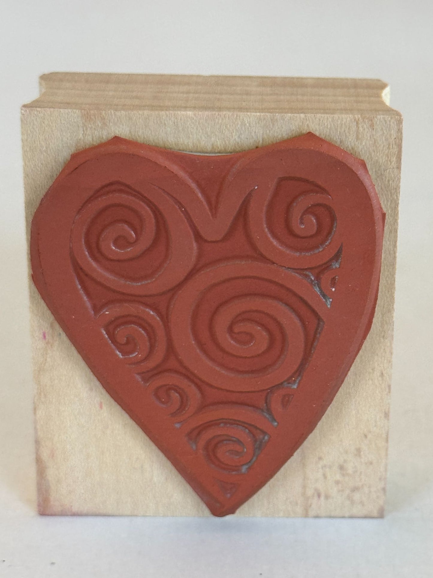 Hero Arts Rubber Stamps Heart Graphics Spiral Dot Plaid Checkerboard Card Making