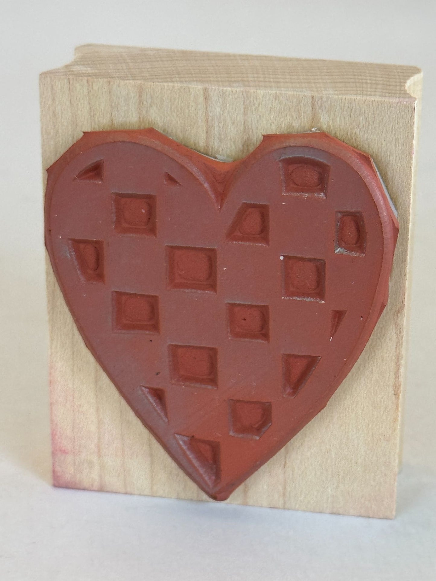 Hero Arts Rubber Stamps Heart Graphics Spiral Dot Plaid Checkerboard Card Making