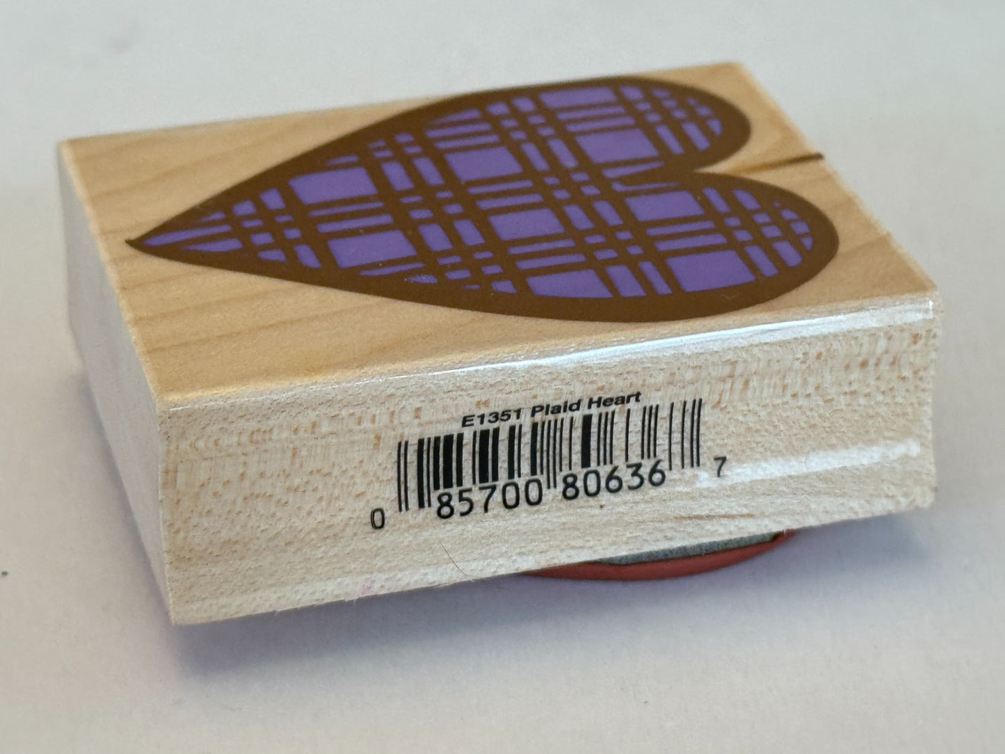 Hero Arts Rubber Stamps Heart Graphics Spiral Dot Plaid Checkerboard Card Making