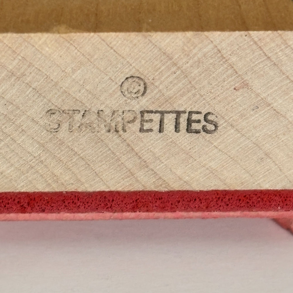 Stampettes Rubber Stamp Hawaiian Hula Dancer Dancing Hawaii Vacation Cardmaking Travel Wood Mounted