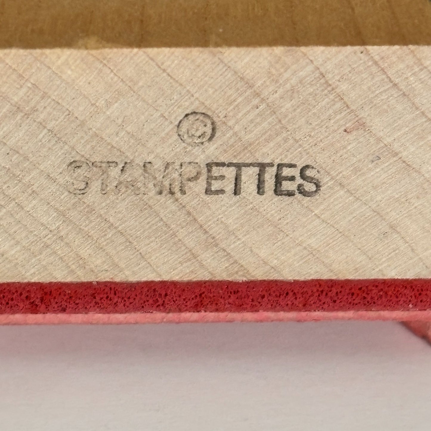 Stampettes Rubber Stamp Hawaiian Hula Dancer Dancing Hawaii Vacation Cardmaking Travel Wood Mounted