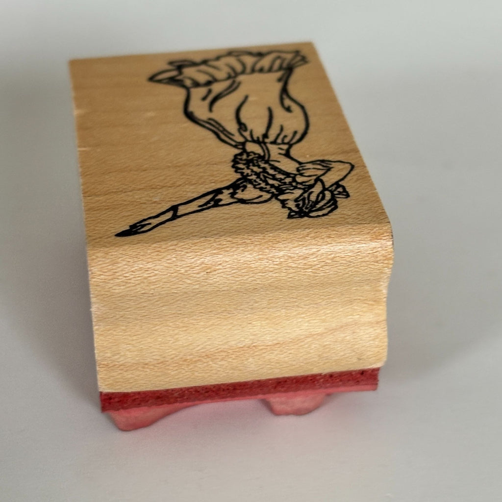 Stampettes Rubber Stamp Hawaiian Hula Dancer Dancing Hawaii Vacation Cardmaking Travel Wood Mounted