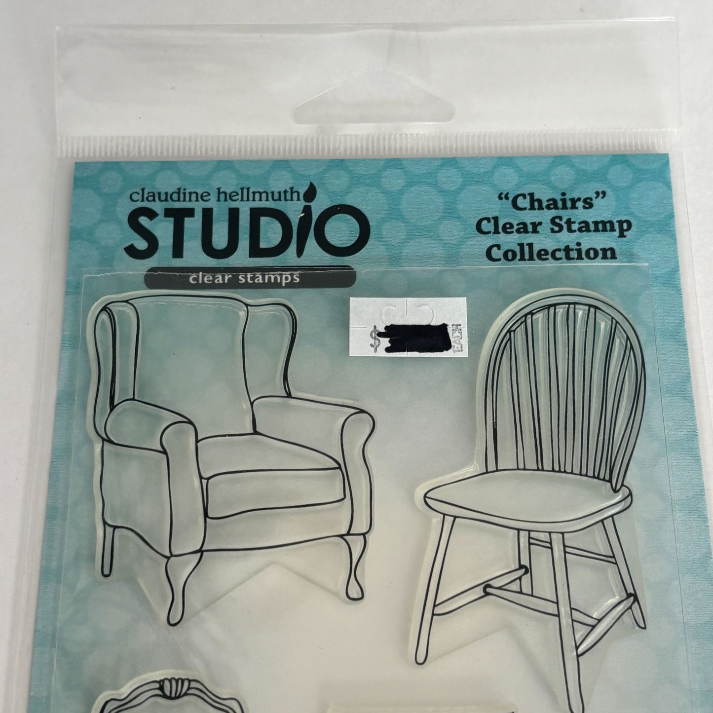 Claudine Hellmuth Studio Clear Stamps Chairs Furniture Stampers Anonymous Craft Rocking Chair Cardmaking