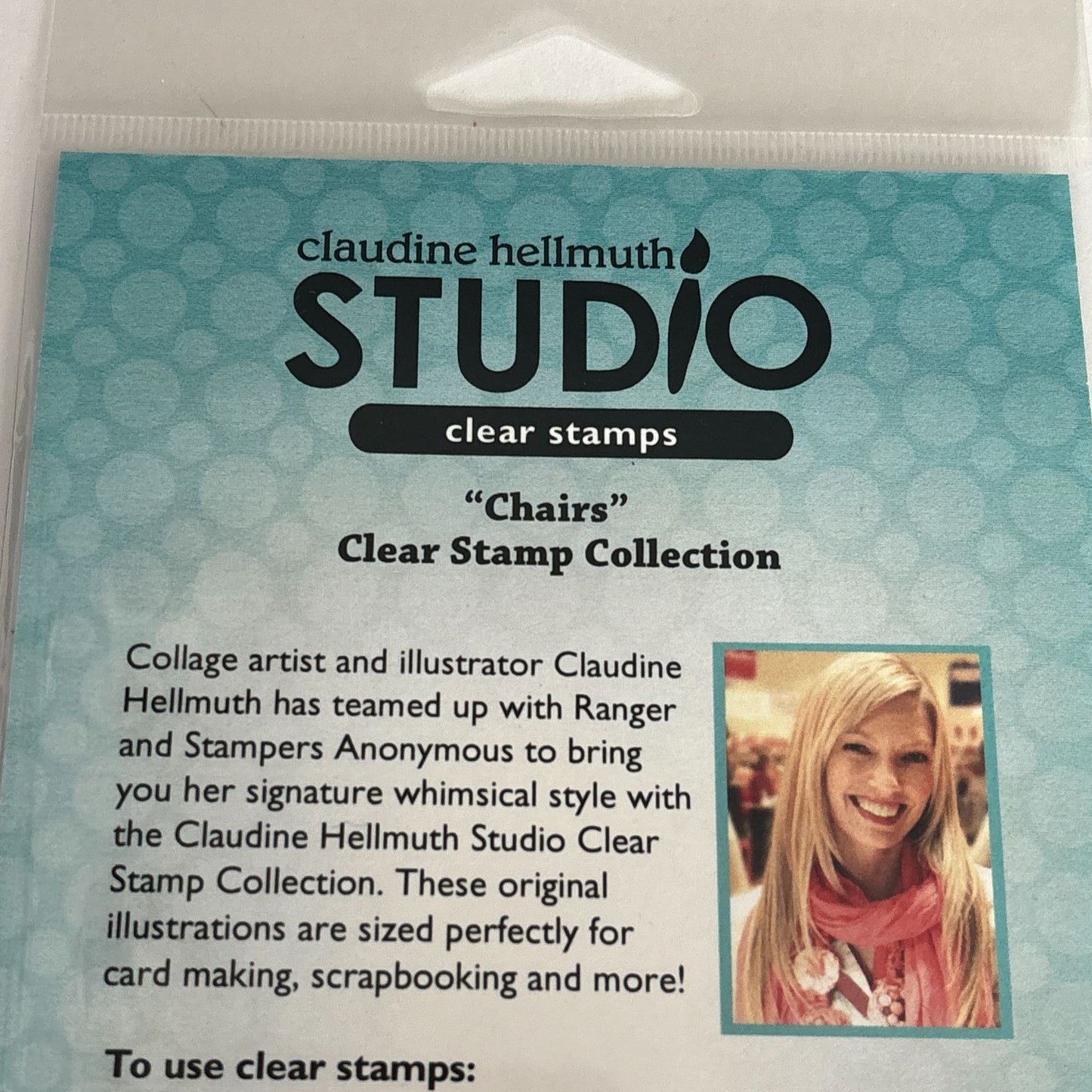 Claudine Hellmuth Studio Clear Stamps Chairs Furniture Stampers Anonymous Craft Rocking Chair Cardmaking