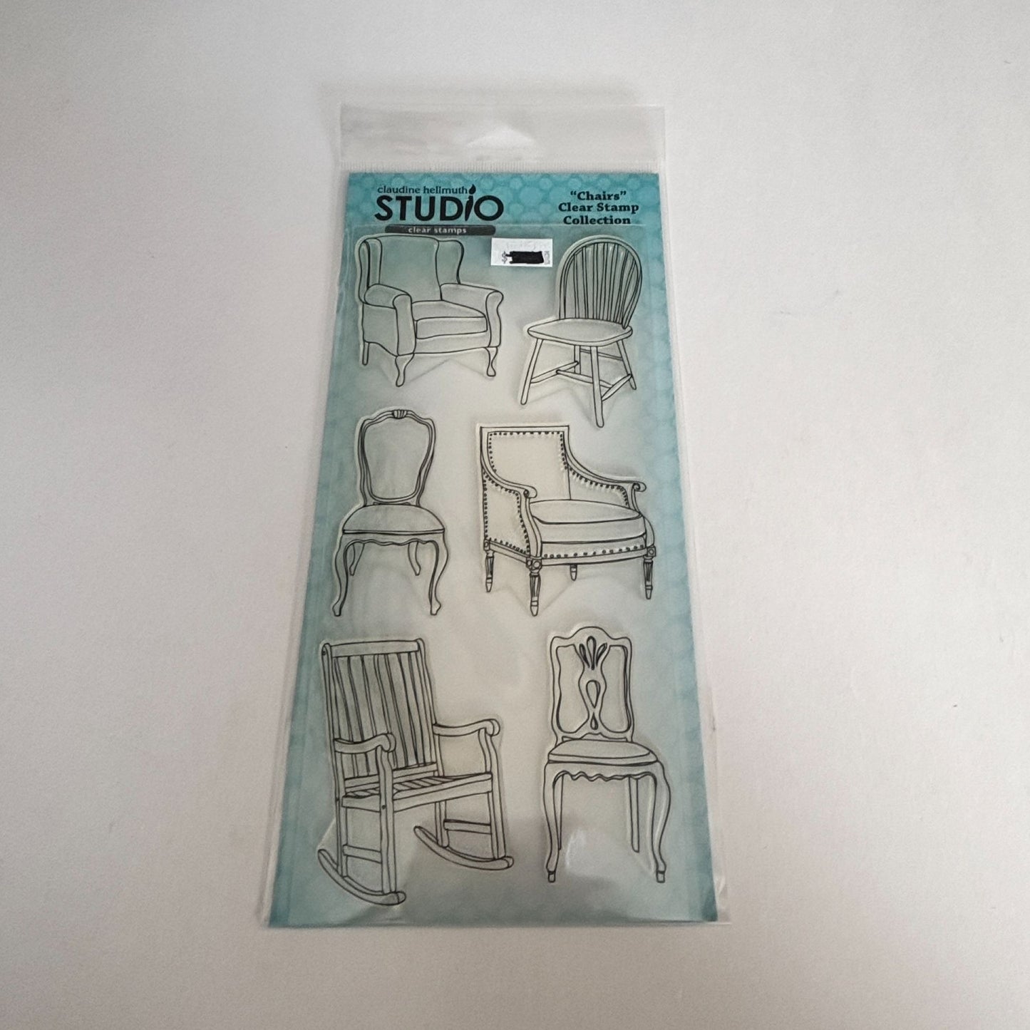 Claudine Hellmuth Studio Clear Stamps Chairs Furniture Stampers Anonymous Craft Rocking Chair Cardmaking