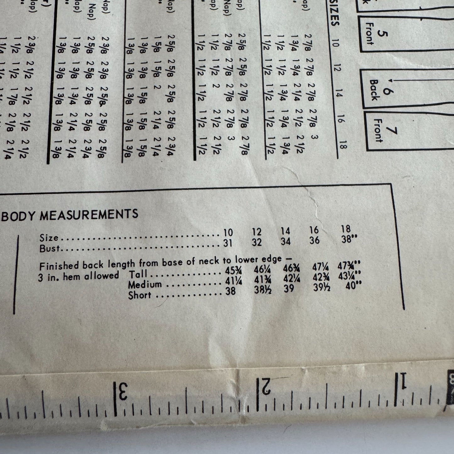 Butterick Sewing Pattern 3114 Womens Proportioned Jumper 16 Bust 36 Vintage UC