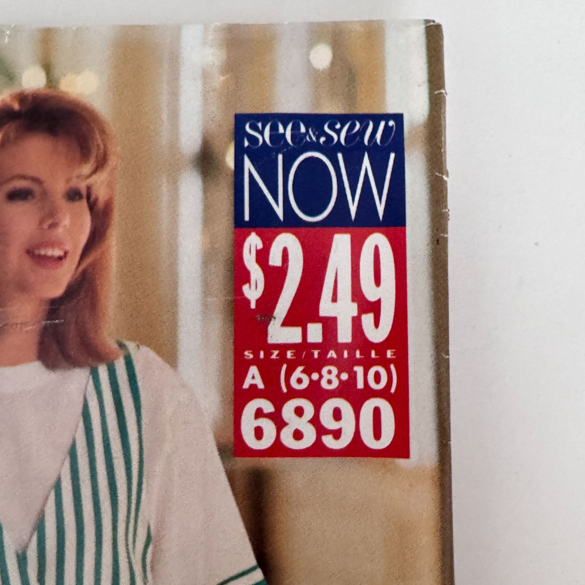 Butterick Sewing Pattern 6890 Summer Top and Culotte Dress Easy 90s 6-10 Uncut Vintage