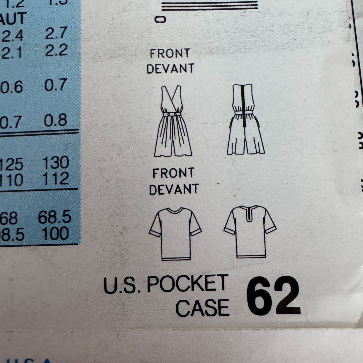 Butterick Sewing Pattern 6890 Summer Top and Culotte Dress Easy 90s 6-10 Uncut Vintage