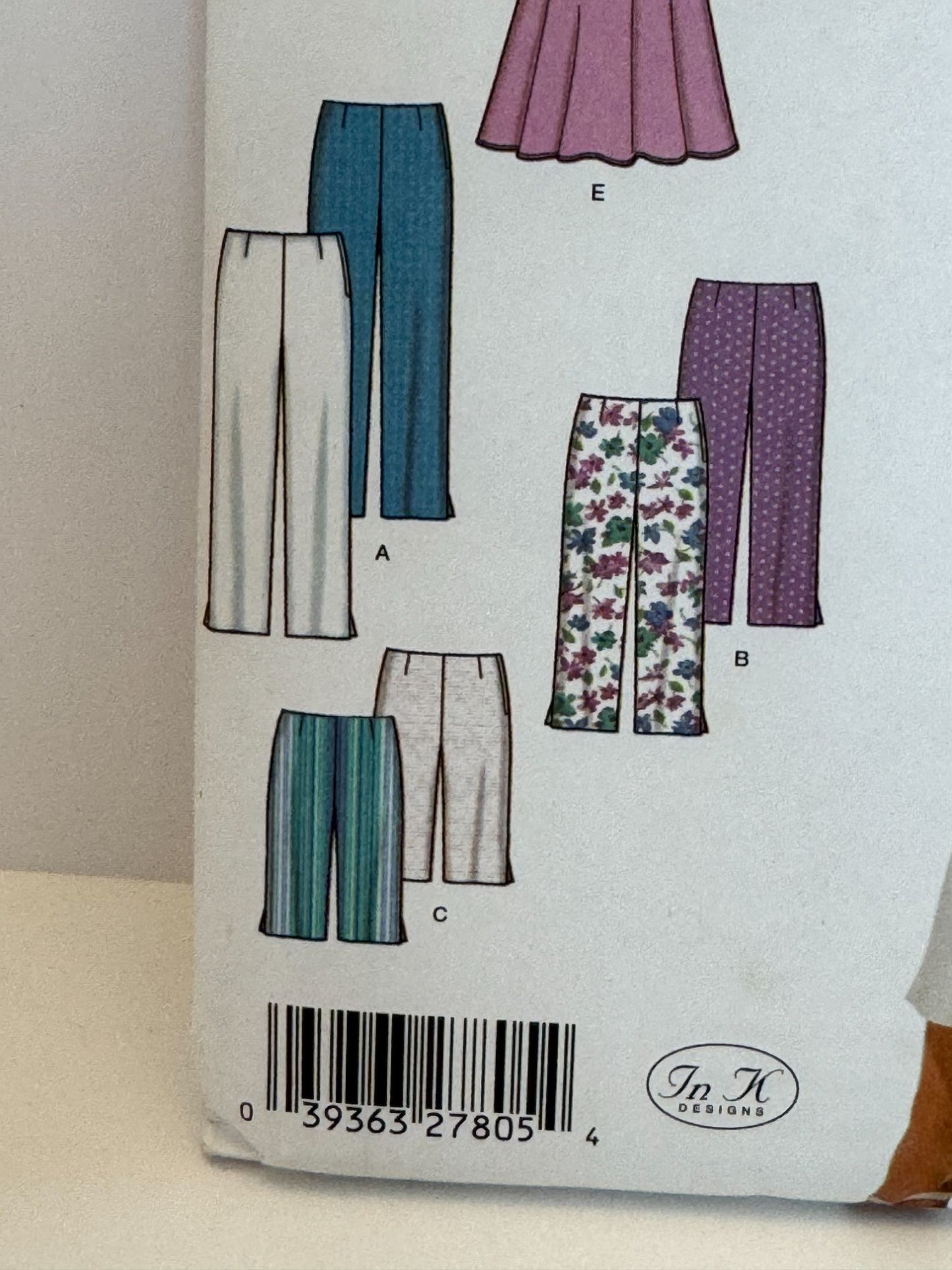 Simplicity Sewing Pattern 4999 Easy to Sew Pants Shorts Dress Top Outfit 12-18