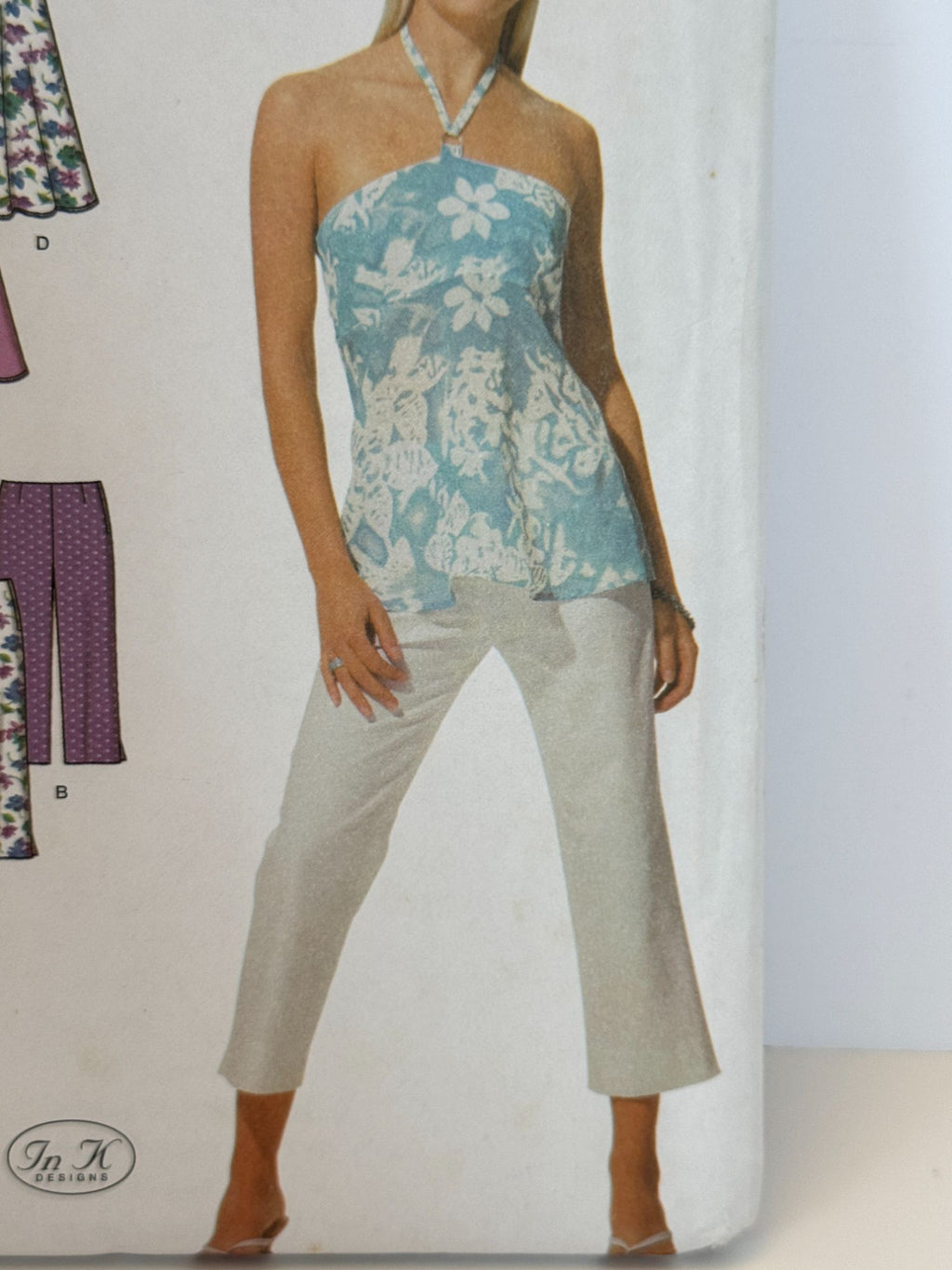 Simplicity Sewing Pattern 4999 Easy to Sew Pants Shorts Dress Top Outfit 12-18