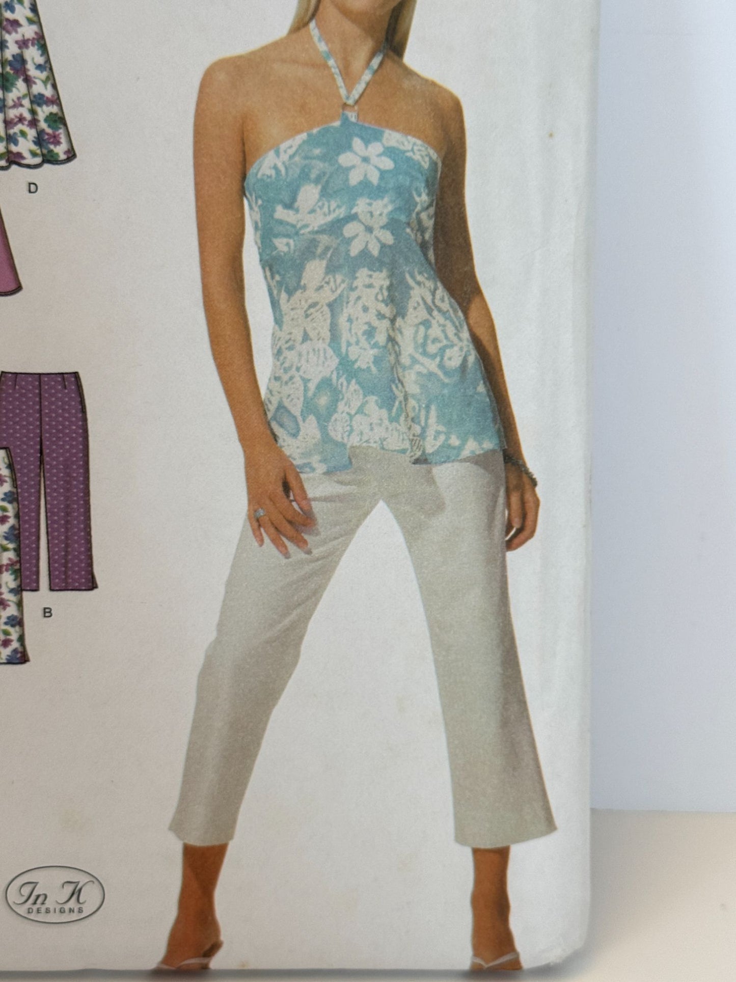 Simplicity Sewing Pattern 4999 Easy to Sew Pants Shorts Dress Top Outfit 12-18