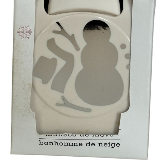 Martha Stewart Holidays Snowman Paper Punch Christmas Card Making Scrapbooking Large Craft