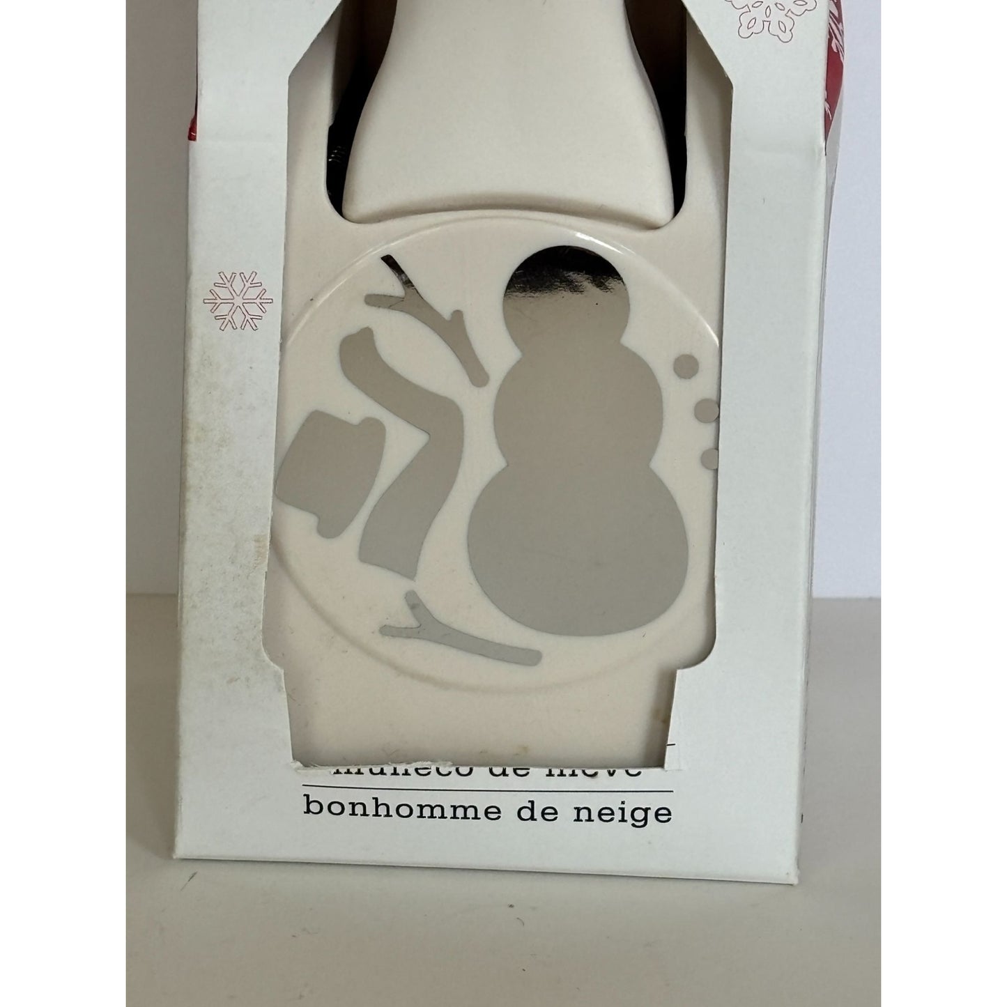 Martha Stewart Holidays Snowman Paper Punch Christmas Card Making Scrapbooking Large Craft