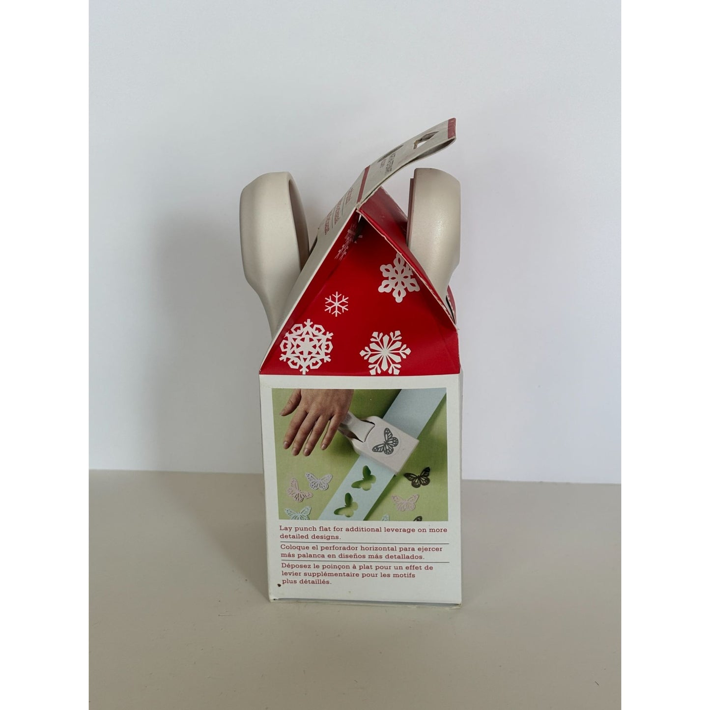 Martha Stewart Holidays Snowman Paper Punch Christmas Card Making Scrapbooking Large Craft