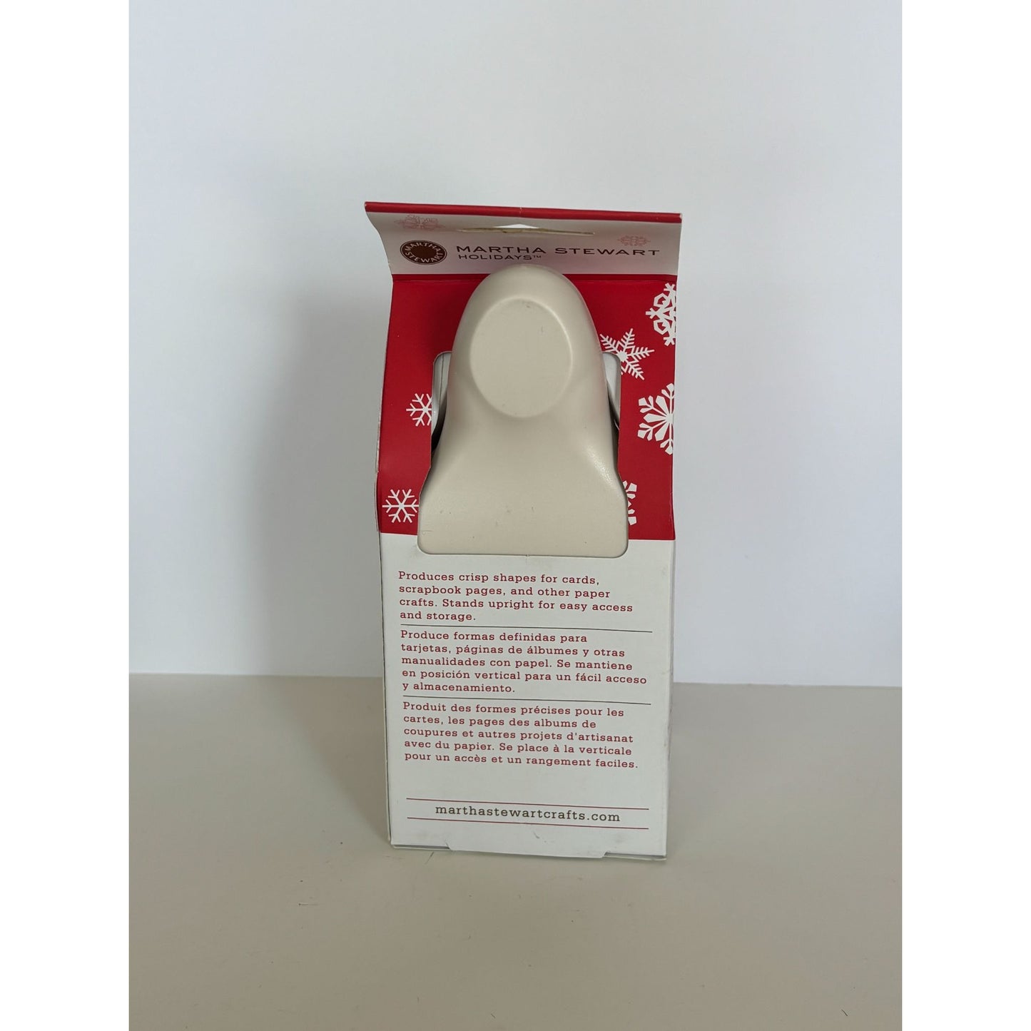 Martha Stewart Holidays Snowman Paper Punch Christmas Card Making Scrapbooking Large Craft