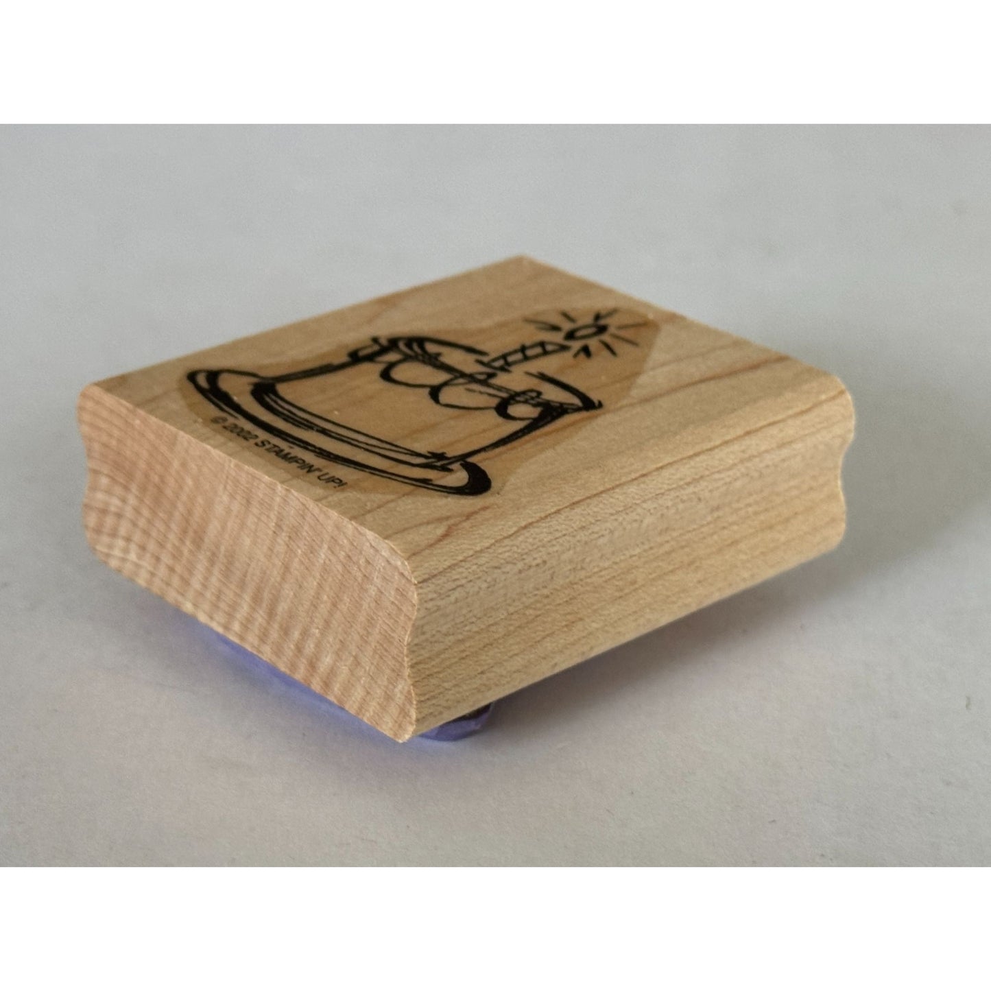 Stampin Up Rubber Stamp Birthday Cake Candle Craft Card Making